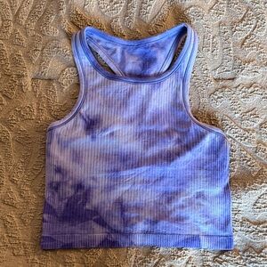 Lululemon EBB to Street Cropped Racerback Tank Top
Tie-Dye Tank Top